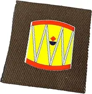 Hornbeam Militaria - Reproduction WW2 Era British Army Insignia, British 45th Infantry Division Patch, Sew On, British Army in World War Two