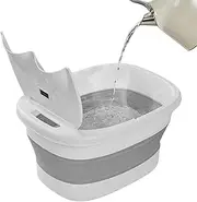 Foot Soak Tub | Foot Bath | Foldable Foot Spa Bucket | Built In Massage Features, Ergonomic Design and Easy to Clean, Ideal for Relaxation, Pedicure and Home Spa Treatments