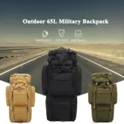 65L Large Outdoor Camping Molle Assault Pack Tactical Backpacks Hiking Backpack