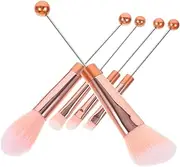 Healeved 5pcs Makeup Brush for Women Eye Shadow Blush and Loose Powder Brushes Handles with Bristles Precision Tools for All Makeup Looks