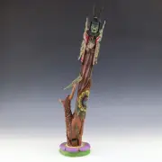 NATIVE AMERICAN HOPI BUTTERFLY MAIDEN KACHINA BY LOGAN HONANIE