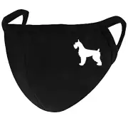 Scottish Terrier - Face Mask Cover Fashion 2 Layers + Pocket Custom Made in US