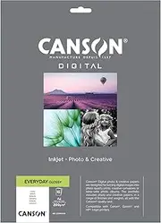 Canson 94656 Inkjet Everyday, A4, 15Fg, 200 Gr, Glossy