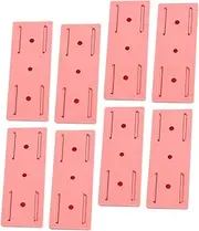 WOONEKY No-Drill Socket Socket Storage Rack Adhesive Mount Power Strip Holder Organize Your Cables