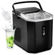 Countertop Ice Maker – 26Lbs/Day, Portable & Self-Cleaning (Black)