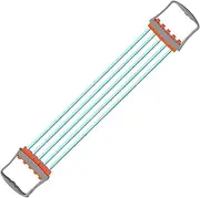 Chest Expander - Twiister Arm Exerciser | 5 Spring Adjustable Fitness Stretch Bands | Ergonomic Arm Workout Elastic Ropes | Hand Stretcher for Home Office Gym Strength Training