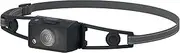 Ledlenser NEO1R LED headlamp for Jogging, Running lamp, Running Light, 250 lumens, Compact, Ultra-Light 39g, Near and far Light, Rechargeable, Reflective Headband, red Front Light (Black)