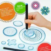 Spirograph Wheels Drawing Template None 28pcs Drawing Template Plastic