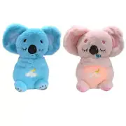 Koala Breathing Stuffed Animal Plush toy with Musical Lights