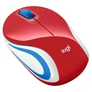 Brand New Logitech Wireless Mini Mouse M187 Red