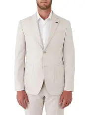 [Gibson] Electron Slim Fit Sports Jacket in Sand