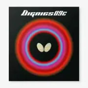 Butterfly Dignics 09c Table Tennis Rubber 2.1mm Red/Black - Made in Japan