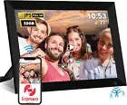32GB Digital Photo Frame 10.1" WiFi IPS Touch Screen, Auto-Rotate, Motion Sensor