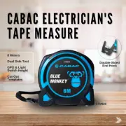 CABAC Cabac CTM825 | Blue Monkey Electrician's Tape Measure 8 Metres