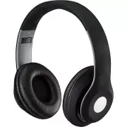 iLive IAHB48MB Bluetooth Over-The-Ear Headphones with Microphone (Matte Black)