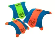 Dog Toy Flying Squirrel Raised Sides Glowing Floating Water Fetch Assorted Color