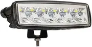 SUPVOX 6 Inch Led Light Bar 30W Work Light for Truck, off-Road, and Boat, Ip67 Waterproof, Aluminum Alloy, Black, Spot and Flood Combo, for Night Driving and Maintenance