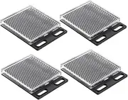 4pcs Photoelectric Sensor Reflective Mirror Easy Install Reflector Plate for Safety