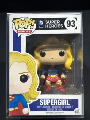 Funko Pop Supergirl 93 DC Super Heroes Figure W/Protector