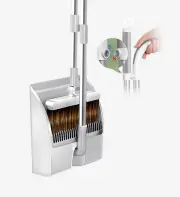 Joybos® Broom with Stand Up Dustpan Combo Set for Office Home Kitchen Lobby Floor Use