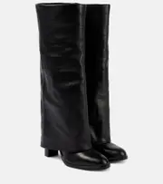 [See By Chloe] See By Chloé Melia leather over-the-knee boots AU 10.5 black
