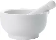 Maxwell & Williams White Basics Mortar & Pestle 9cm Gift Boxed