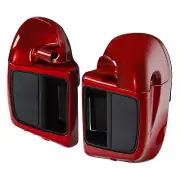 Lower Vented Fairing Speaker Pod Fit For Harley Street Glide 14-23 Wicked Red