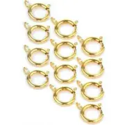 12 Pocket Watch Connectors Fobs Gold Plated 12mm Parts