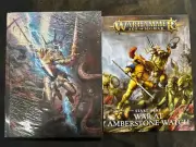 Warhammer Age of Sigmar Core Rule Book Dominion Hardcover & Amberstone Watch AOS