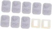 SEWOART 10pcs Cat Water Fountain Filters Active Carbon Filters Pet Water Fountain Supply