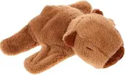Abaodam Plush Capybara Slap Bracelet Soft Animal Wristband for Parties Cute Slap Band Lightweight and Party Favor Fun Plush for Adults