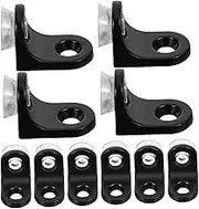 OKUMEYR 20 Pcs Glass Shelf Brackets with Suction Cup Glass Mounting Brackets Cabinet Shelf Pegs for Wine Racks and Cabinets Home Decor