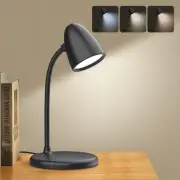 LED Desk Lamp for Home Office,3 Light Colors,Flexible Gooseneck Table Lamp,Di...