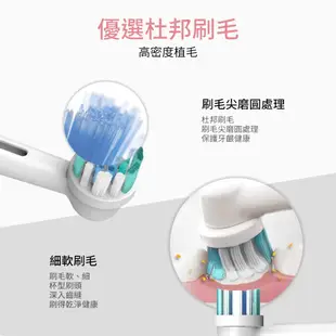 Oral-B 歐樂B電動牙刷頭【台灣現貨】買５送１ 副廠 歐樂B刷頭 替換刷頭 牙刷頭 OralB 杜邦刷毛 耗材