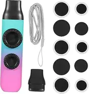 JOINPAYA Musical Kazoo for Boys and Girls Two-hole Kazoo High/low Tone Adjustment Safe Plastic Material Easy to Learn