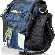Barking Bags | Original Dog Walking Bag | As Seen On Dragons’ Den | Lightweight & Practical Design | Carry Dog Toys, Treats, Poop Bags & More with Ease | Extendable Shoulder Strap & Waistband