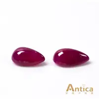 在飛比找蝦皮購物優惠-[ANTICA] 紅寶石 5.90克拉 紅色 蛋面水滴 莫三