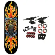 Zero Skateboard Complete Burleigh Chrome 8.5" x 32.3"