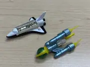 Vintage 1977 CORGI NASA Shuttle Enterprise And Liberator Starship 2-Pack MINT