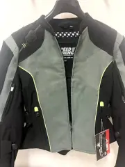 SPEED AND STRENGTH Comin' In Hot Textile Jacket Grey/Black - Womens Medium