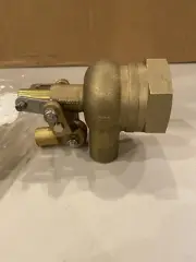 Bob R605t-1-1/4 Float Valve,1-1/4 In.,Pipe,Brass,Fnpt