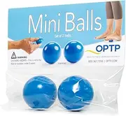 OPTP Mini Balls, Vinyl Construction, Therapeutic Self-massage, 2 Piece