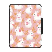 iPad Air 11-inch (M2/M3) Impact Folio Case Warm Bunnies by Purringcatco