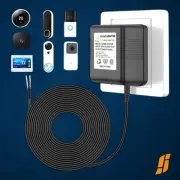 Doorbell Power Adapter 18V500MA Video doorbell Transformer for Ring, Nest, Ar...