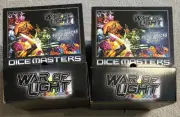 DC War of Light Dice Masters Gravity Feed Case TWO Boxes Of 90 Sealed Packs
