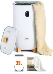 VEVOR Towel Warmer 35L, Towel Warmer Bucket with Drying Modes(2-5h)