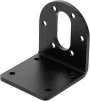 LOORGVEL Gear Reduction Motor Holder Shape Mounting Bracket for Model Cars Cameras and Locks Black Motor Fixed Bracket Easy Installation Smooth