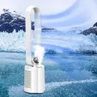 YOPOWER Tower Fan Bladeless, Pedestal Tower Fan for Bedroom, Air Circulation ...