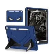 Tablet Case Kids Friendly with Pencil Holder for iPad 11 2020/2021/2022-NavyBlue