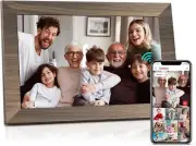 10.1 WiFi Digital Picture Frame,IPS Touch Screen Smart Cloud Digital Photo Frame